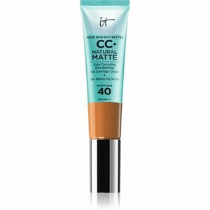 IT Cosmetics Your Skin But Better CC+ Cream Natural Matte matující make-up SPF 40 pro ženy Rich 32 ml obraz