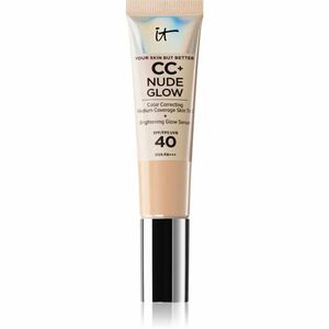 IT Cosmetics Your Skin But Better CC + Nude Glow make-up pro rozjasnění pleti SPF 40 odstín Fair 32 ml obraz