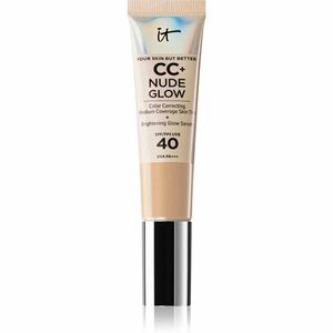 IT Cosmetics Your Skin But Better CC + Nude Glow make-up pro rozjasnění pleti SPF 40 odstín Light Medium 32 ml obraz