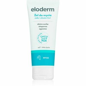 Eloderm Shower Gel mycí gel na tělo a vlasy 200 ml obraz