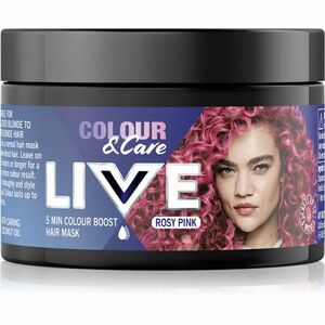 Schwarzkopf LIVE Colour & Care barvicí maska na vlasy odstín Rosy pink 150 ml obraz