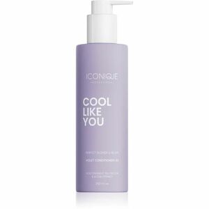 ICONIQUE Professional COOL LIKE YOU Perfect Blonde & Silver Violet kondicionér neutralizující žluté tóny 250 ml obraz