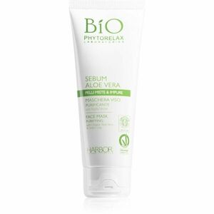 Phytorelax Laboratories Bio Sebum Aloe Vera čisticí pleťová maska s aloe vera 75 ml obraz