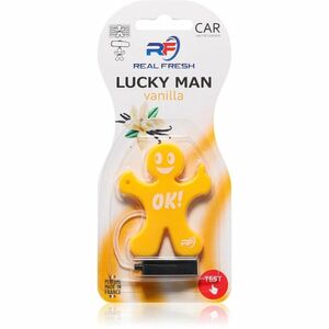 Real Fresh Lucky Man Vanilla vůně do auta 1 ks obraz