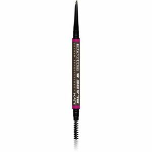 NYX Professional Makeup Blade & Shade tužka na obočí s kartáčkem odstín Ash Brown 0.06 g obraz