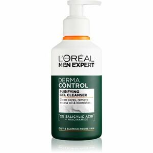 L’Oréal Paris Men Expert Derma Control čisticí gel s niacinamidem 260 ml obraz