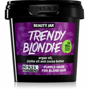 Beauty Jar Trendy Blondie přirozeně neutralizující maska pro blond vlasy 150 ml obraz