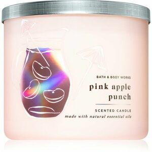 Bath & Body Works Pink Apple Punch vonná svíčka 411 g obraz