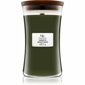 Woodwick Frasier Fir vonná svíčka s dřevěným knotem 609.5 g obraz