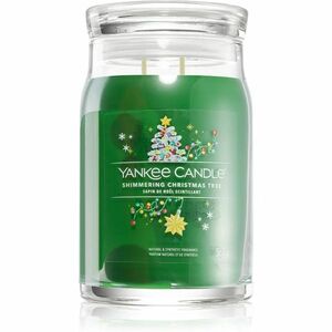 Yankee Candle Shimmering Christmas Tree vonná svíčka Signature 567 g obraz