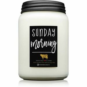 Milkhouse Candle Co. Farmhouse Sunday Morning vonná svíčka Farmhouse Jar 737 g obraz