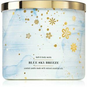 Bath & Body Works Blue Sky Breeze vonná svíčka 411 g obraz