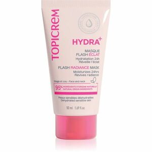 Topicrem Hydra+ Flash Radiance Mask hydratační a rozjasňující maska 50 ml obraz