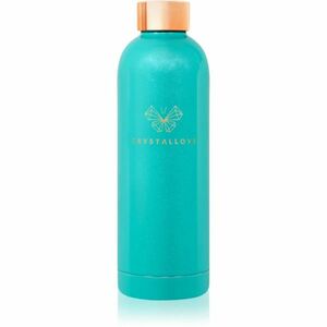 Crystallove Thermal Water Bottle skleněná láhev na vodu Amazonite 500 ml obraz