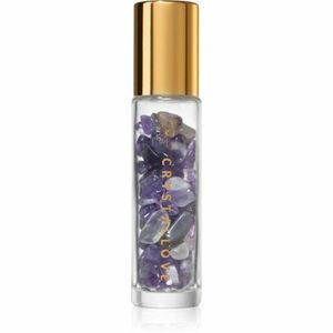 Crystallove Amethyst Oil Bottle roll-on s krystaly plnitelný 10 ml obraz