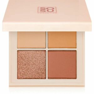 SOSU Cosmetics Eyeshadow Quad paletka očních stínů odstín Nude 4.8 g obraz