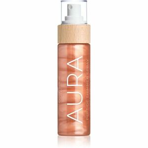 COCOSOLIS AURA Peptide Shimmer Spray hydratační sprej se třpytkami s vůní Raspberry 100 ml obraz