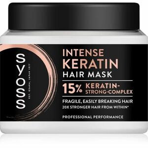 Syoss Intense Keratin intenzivní maska na vlasy s keratinem 400 ml obraz