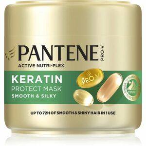 Pantene Pro-V Active Nutri Plex Smooth & Silky maska pro lesk a hebkost vlasů 300 ml obraz