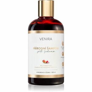 Venira Šampon proti šedinám přírodní šampon pro hnědé odstíny vlasů s vůní Mango and Lychee 300 ml obraz