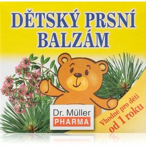 Dr. Müller Dětský prsní balzám balzám pro podporu zdraví dýchacích cest pro děti 50 ml obraz