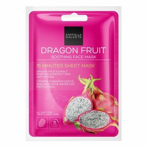 GABRIELLA SALVETE 15 minutes Pleťová maska Dragon fruit 1 kus obraz