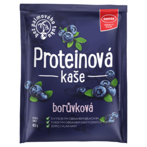 SEMIX Proteinová kaše borůvková 65 g obraz