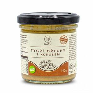 NATU Krém z tygřích ořechů s kokosem 140 g BIO obraz