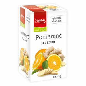 APOTHEKE Pomeranč a zázvor 20x2 g obraz