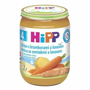 HIPP Mrkev s bramborami a lososem 190 g obraz