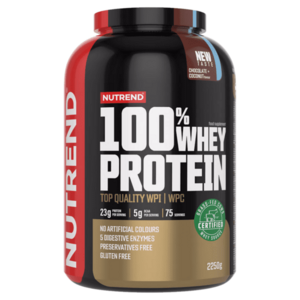 NUTREND 100% Whey protein čokoláda a kokos 2250 g obraz