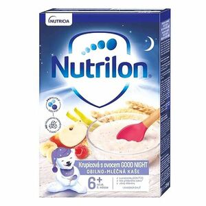 NUTRILON Good Night obilno-mléčná kaše krupicová s ovocem od 6.měsíce 225 g obraz