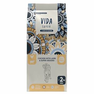 KRAFTIA Vida Super Puppy M/L Chicken&Lamb granule pro štěňata, Hmotnost balení: 12 kg obraz