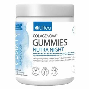 LIFTEA Colagenova Nutra Night Gummies 60 želatinových kapslí obraz