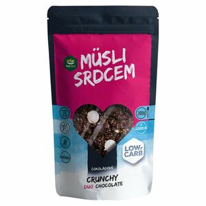 TOPNATUR Low carb müsli srdcem čokoládové 300 g obraz