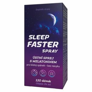 MELATONIN Sleep faster ústní sprej s melatoninem 24 ml obraz