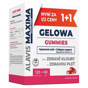 ALAVIS MAXIMA Gelowa Gummies 120 žvýkacích tablet a 60 kapslí obraz