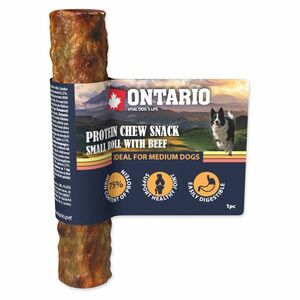 ONTARIO Žvýkycí rolka malá Protein hovězí 12, 7 cm obraz