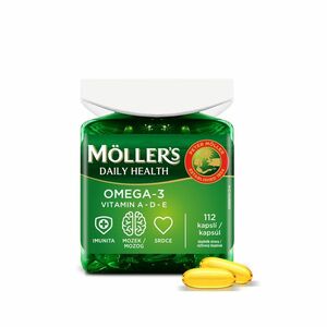 MÖLLER´S Omega-3 Daily Health 112 kapslí obraz