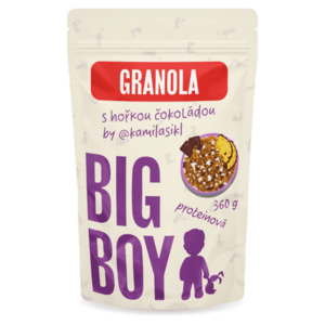 BIG BOY Proteinová granola s hořkou čokoládou by KamilaSikl 360 g obraz