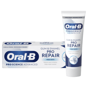 Oral-B Gum & Enamel Pro-Repair Zubní pasta Fresh White 75 ml obraz