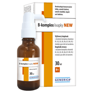 GENERICA B-komplex kapky 30 ml obraz