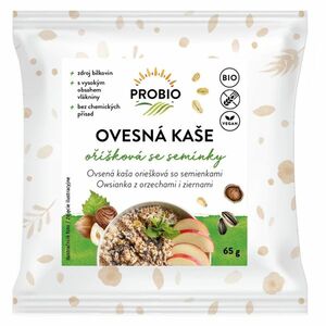 PROBIO Kaše ovesná oříšková se semínky bezlepková jednoporcová 65 g obraz