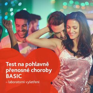 Test na pohlavně přenosné choroby BASIC - laboratorní vyšetření obraz