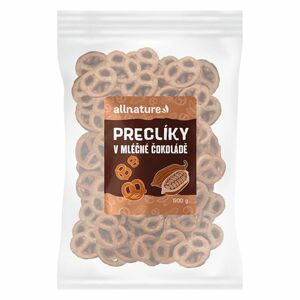 ALLNATURE Preclíky v mléčné čokoládě 500 g obraz