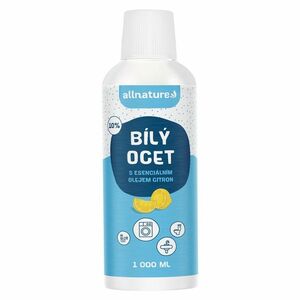 ALLNATURE Bílý ocet 10% s vůní citrónu 1000 ml obraz