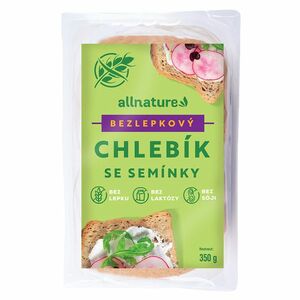 ALLNATURE Bezlepkový chlebík se semínky 350 g obraz