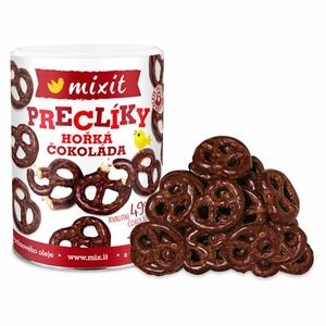 MIXIT Preclíky hořká čokoláda 250 g obraz