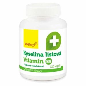 WOLFBERRY Kyselina listová 120 kapslí obraz