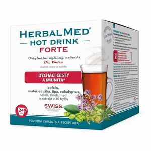 DR. WEISS Herbalmed hot drink forte s kofeinem 24 sáčků obraz